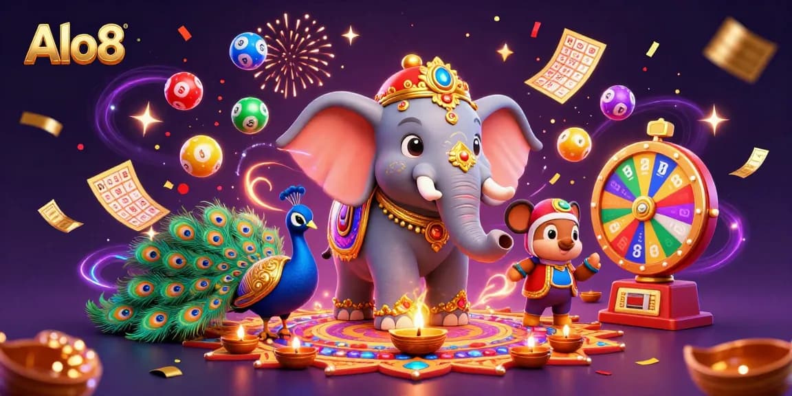 Alo8 captures excitement with vibrant games and enchanting visuals in this illustrated scene