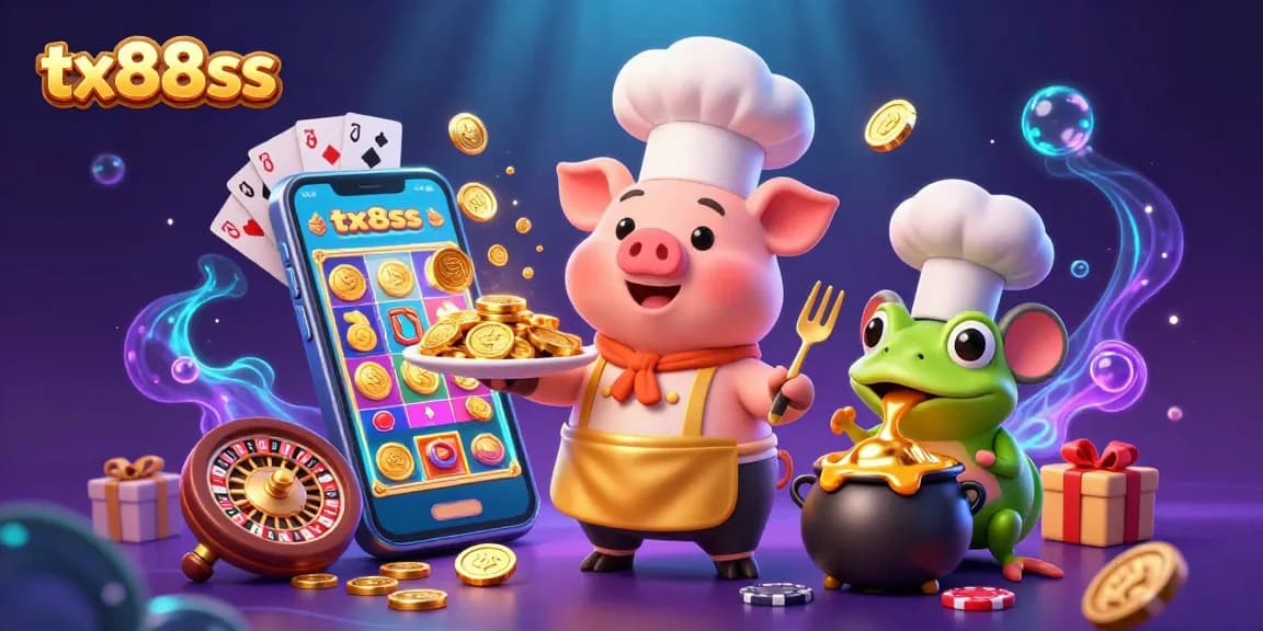 Enjoy thrilling gameplay at tx88ss with vibrant gold coins and festive casino action.