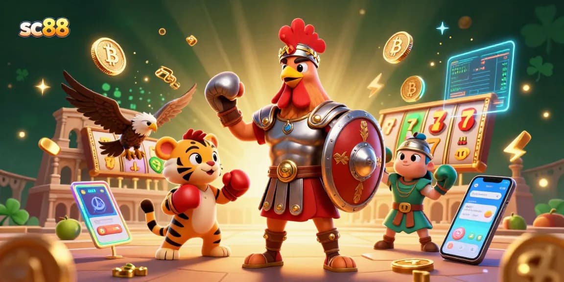 Engage with sc88's thrilling slots and jackpots through a vibrant digital casino scene.