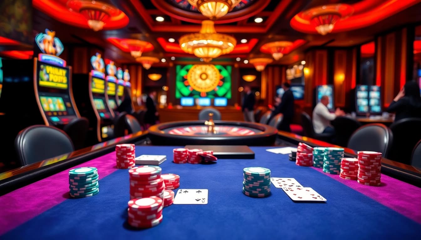 Experience exciting gaming at https://cm88bet.us/casino-cm88/ with vibrant tables and notable casino features.