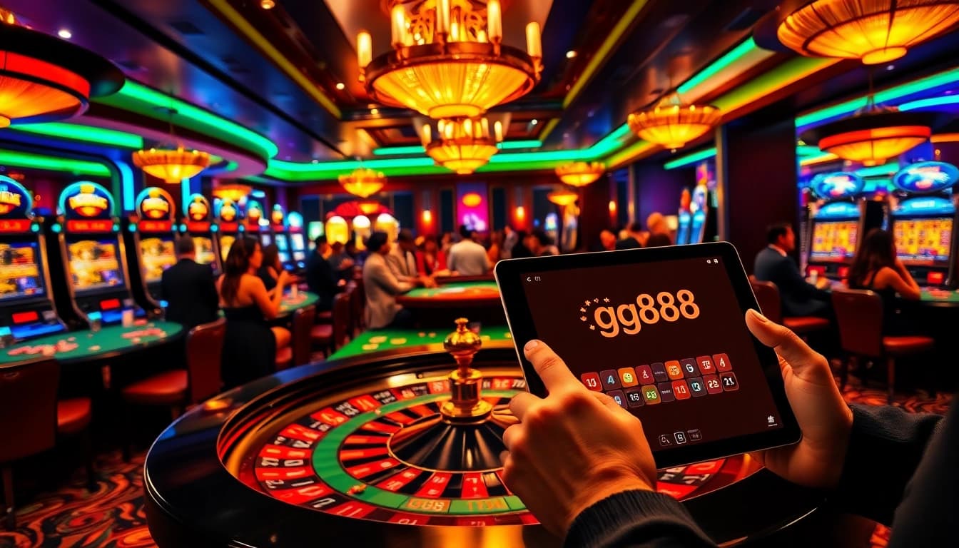 Experience the thrill of online gambling at https://gg88.tech/ with vibrant casino visuals and engaging gameplay.