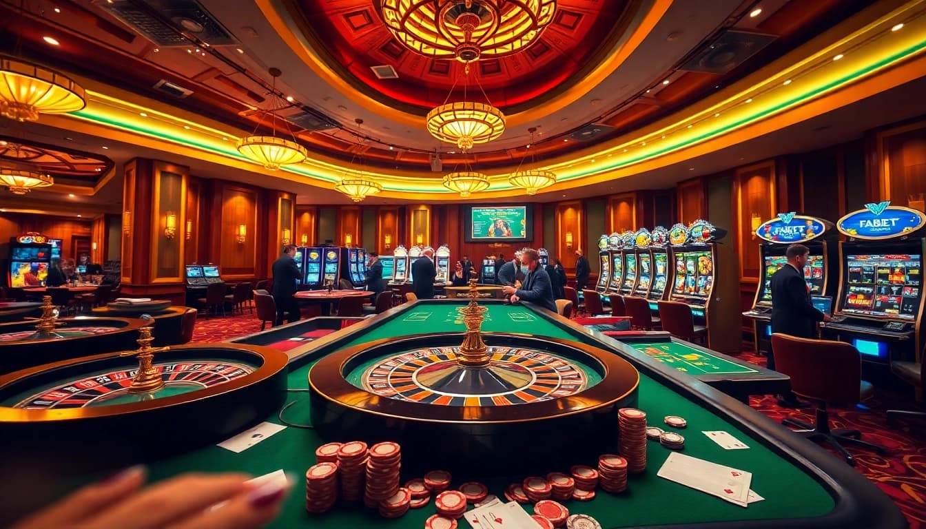 Experience thrilling gameplay on fabet3.com with high-stakes poker and vibrant slot machines.