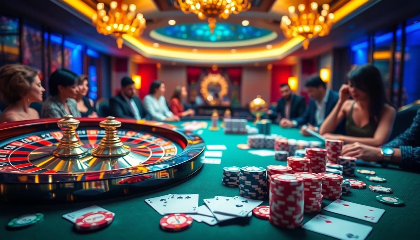 Live gambling atmosphere at https://luongsontv23.com/ showcasing roulette, cards, and exciting gameplay.