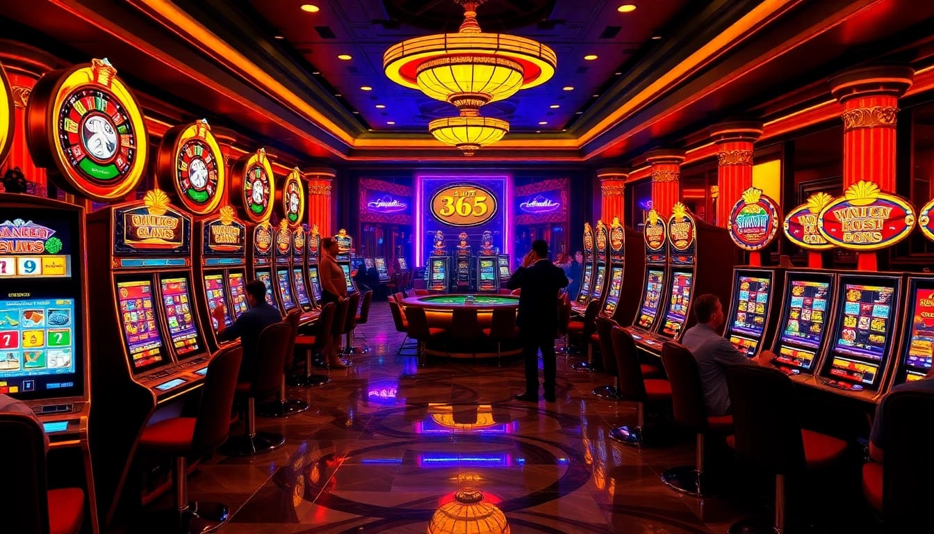 Enjoy dynamic gameplay at slot 365 with vibrant, high-stakes casino atmosphere.
