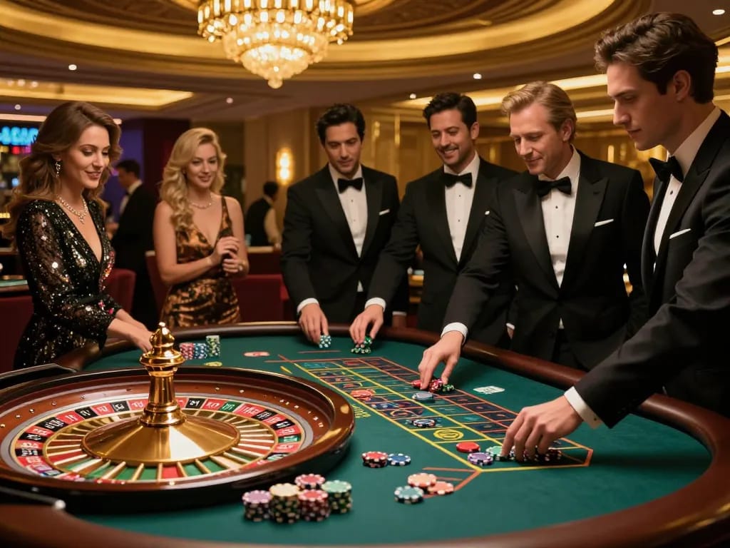 Engaging roulette gameplay at https://bl555.agency/ showcasing excitement and elegant casino atmosphere.