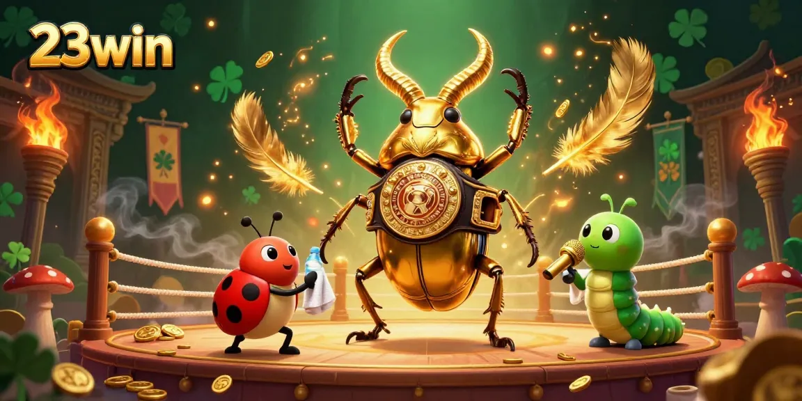 Experience thrilling action at 23win with dynamic casino games and vibrant characters in a rich 3D illustration.