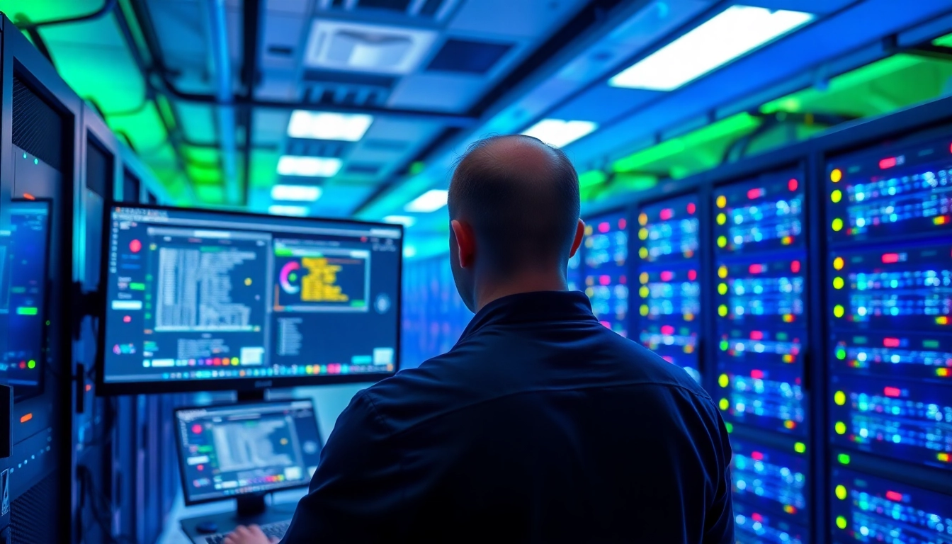 Optimize adult hosting services in a professional server room with advanced technology.