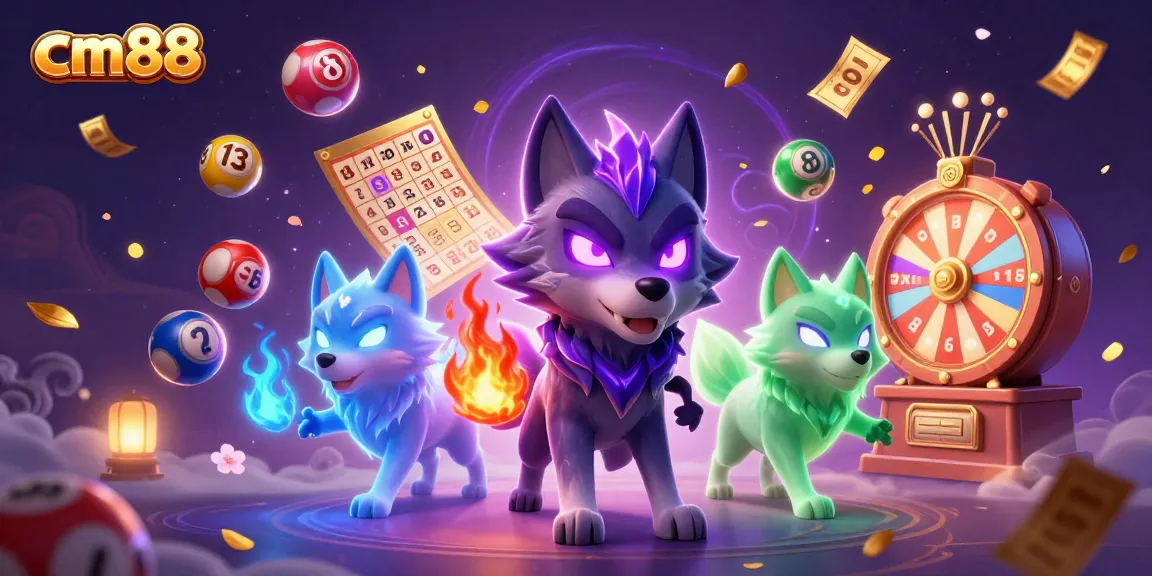 Engage in thrilling gaming adventures with cm88's vibrant lottery and gaming elements.
