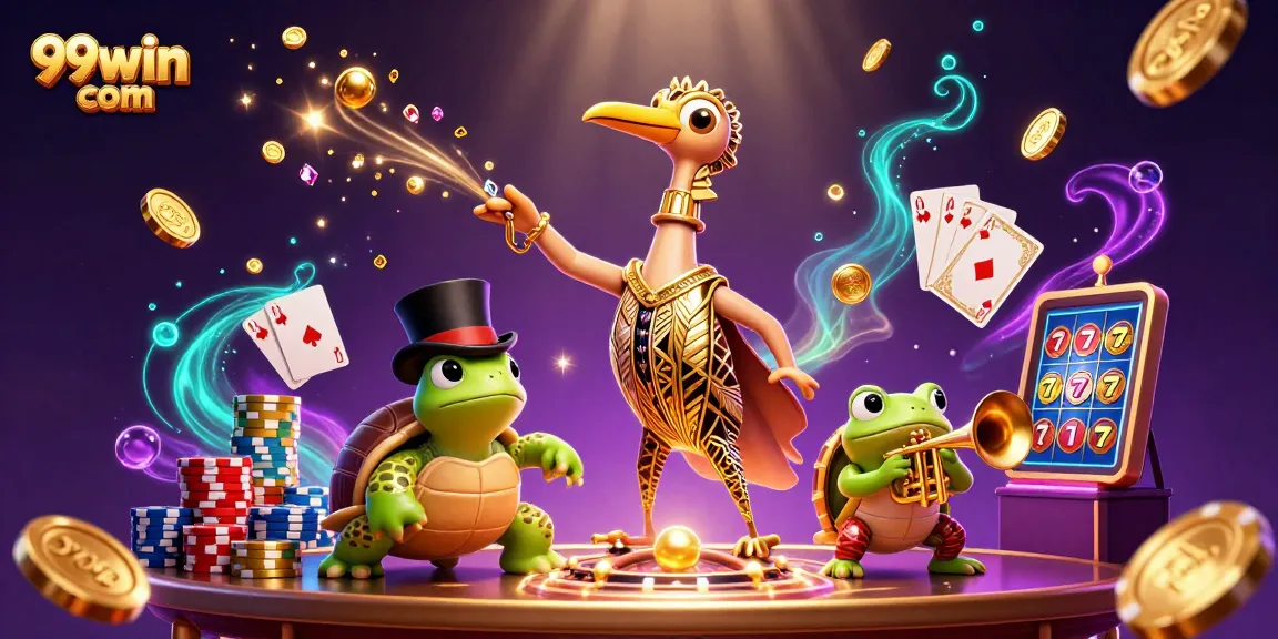 Experience high-speed gaming action with 99win com while winning gold and gems!