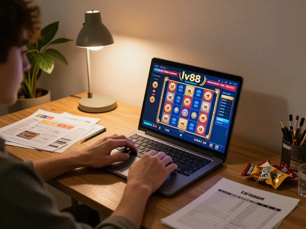 Play exciting slot games on lv88 from the comfort of your home setup.