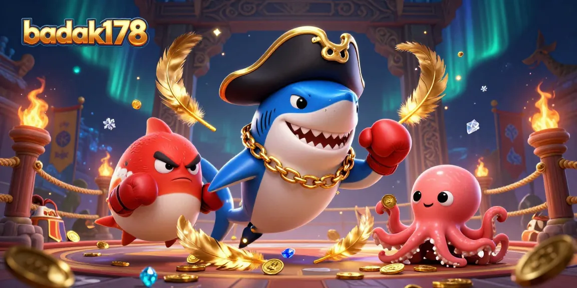 Engage in immersive gaming with badak178 featuring vibrant characters and exciting casino elements.