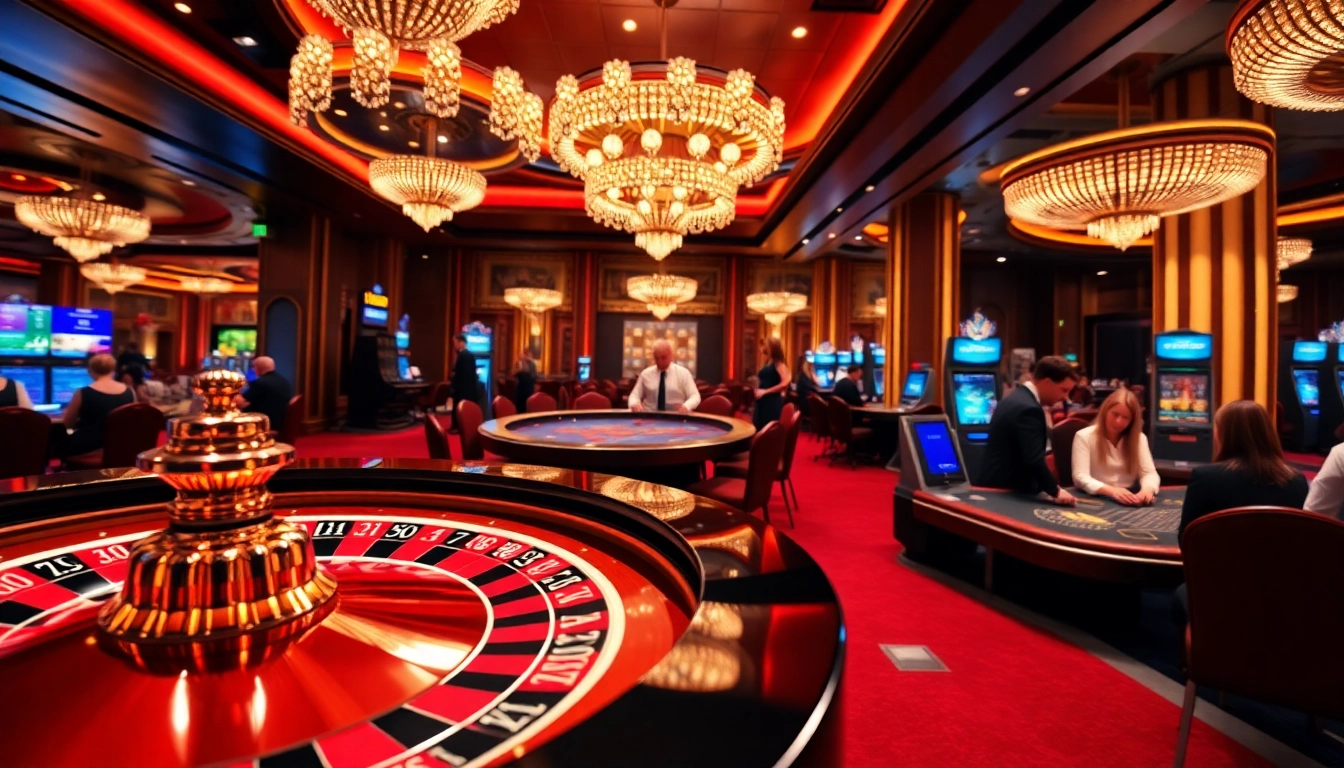 Experience the thrill of gambling at ku88m.com with vibrant casino tables and poker action.
