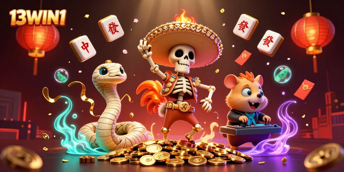 Engage with thrilling moments at 13WIN1 casino, featuring a vibrant celebration of luck and rewards.