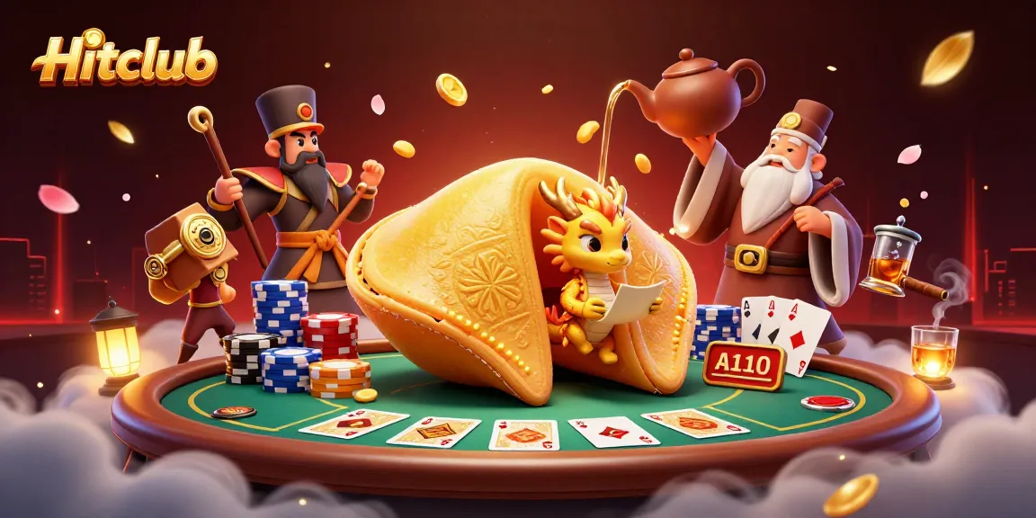 Join the action at Hitclub by playing dynamic poker games with fortune-inspired elements.
