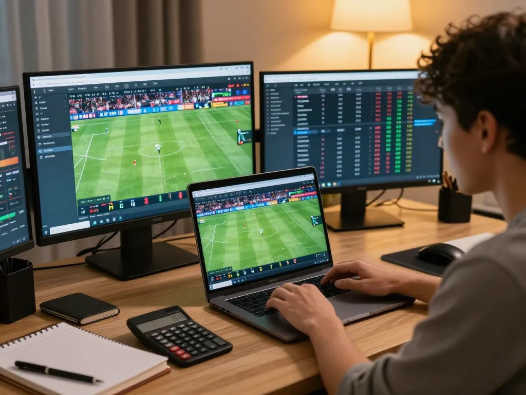 Analyzing betting odds for kèo nhà cái hôm nay during an intense football match