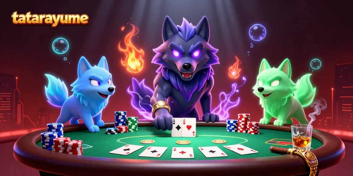 Engage in thrilling poker action at tatarayume's ultra-detailed virtual casino experience!