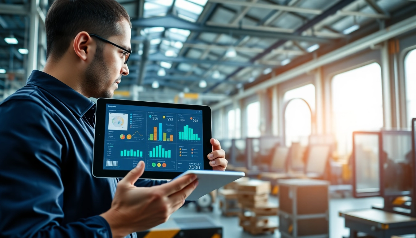 Interact with engaging production planning software for manufacturing in an active factory.