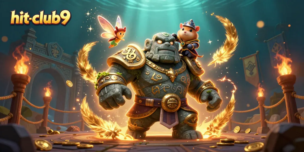 Experience epic wins with hit-club9 in a dynamic casino adventure featuring magical characters and gaming excitement.
