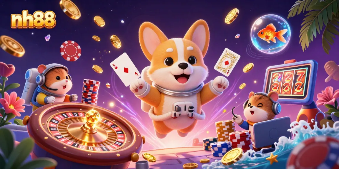 nh88 welcomes players with an exciting 3D casino adventure, featuring dynamic characters and fantastic game action.