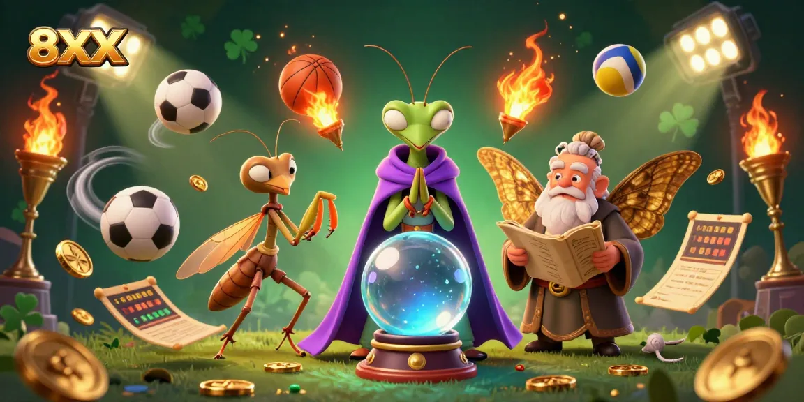 Engage with 8XX gaming excitement as cartoon characters unveil thrilling sports betting.