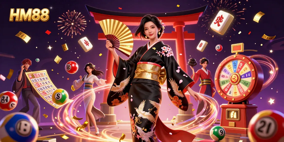 Engage in thrilling gameplay at HM88 with vibrant casino elements and elegant design.