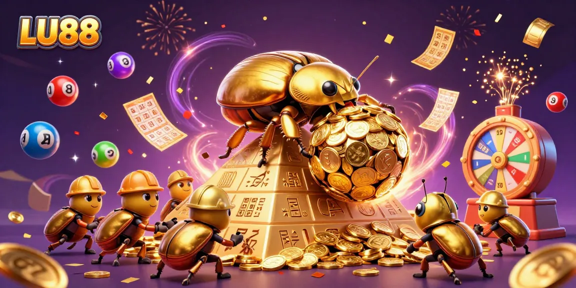 Experience exciting gameplay at LU88 with exhilarating lottery activities and unique casino symbols.