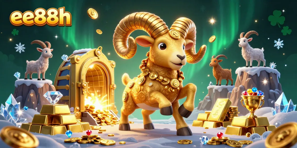 Experience thrilling wins at ee88h with vibrant casino-themed 3D illustration featuring unique gaming elements.